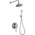 Душевая система Bronze de Luxe Yasmina NT800/B02-2 Хром