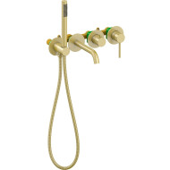Смеситель для ванны Timo Saona 2314/17YSM Золото матовое