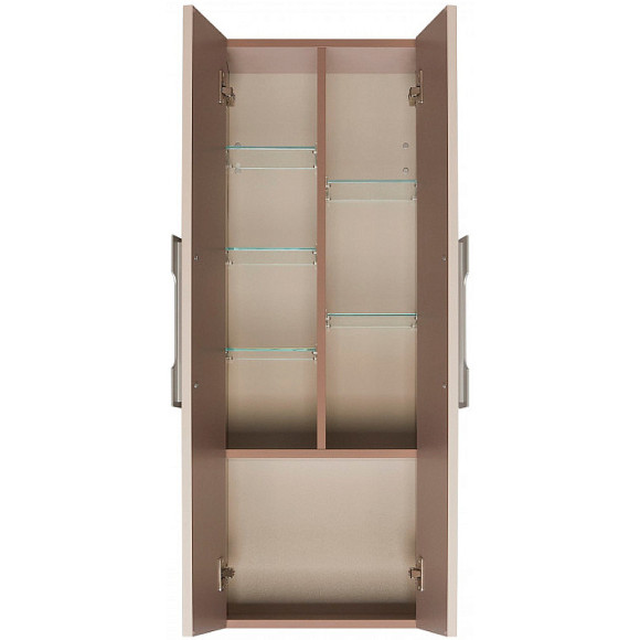 Шкаф пенал Aquaton Ар-Деко 40 1A284703DD6E0 подвесной Кашемир