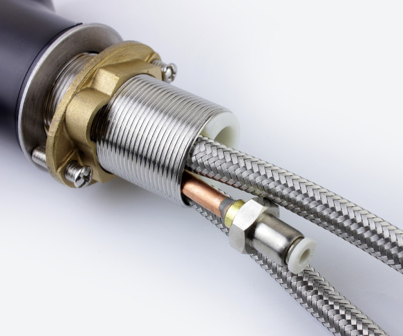 Смеситель для раковины Bronze de Luxe Optima 10188B Черный матовый Смеситель для раковины Bronze de Luxe Optima 10188B Черный матовый