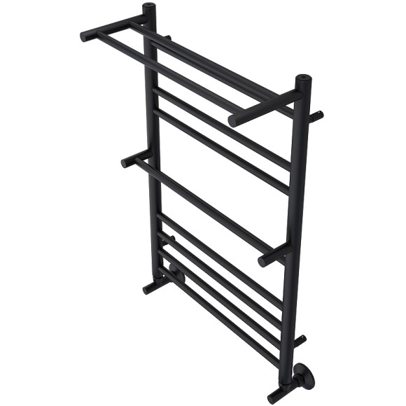 Водяной полотенцесушитель Aquatek Альфа П10 500x800 AQ RRP1080BL с полкой Черный муар Водяной полотенцесушитель Aquatek Альфа П10 500x800 AQ RRP1080BL с полкой Черный муар