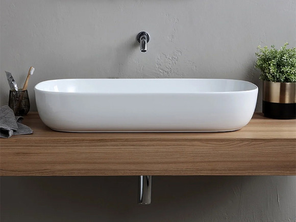 Раковина-чаша Scarabeo Glam 76 1803 Белая Раковина-чаша Scarabeo Glam 76 1803 Белая