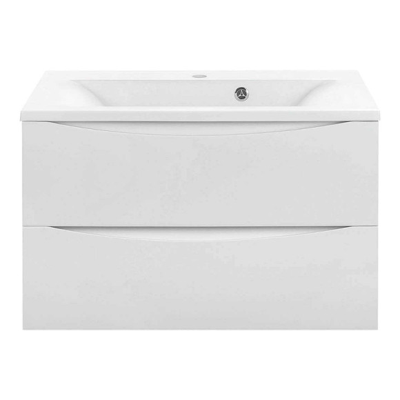 Тумба под раковину Vincea Mia 80 VMC-2MA800GW подвесная G.White Тумба под раковину Vincea Mia 80 VMC-2MA800GW подвесная G.White