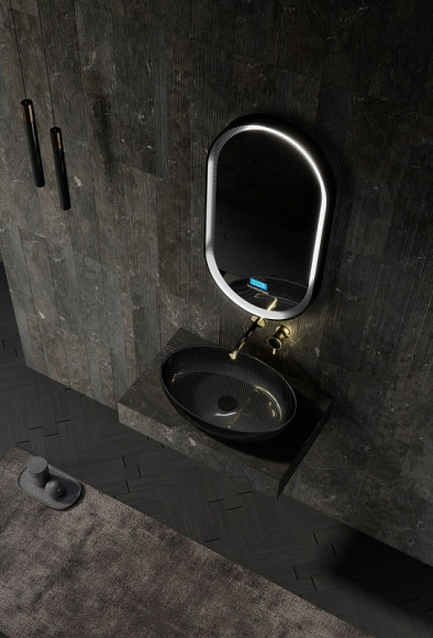 Раковина-чаша Abber Karbon 60 AK2041 Черная Раковина-чаша Abber Karbon 60 AK2041 Черная