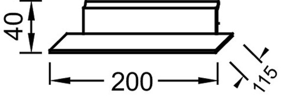 Стеклянная полка со стаканом Jacob Delafon Sherwood EB1843RU-NF Хром