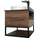 Тумба с раковиной Comforty Порто 75 00-00008926 подвесная Дуб темно-коричневый Тумба с раковиной Comforty Порто 75 00-00008926 подвесная Дуб темно-коричневый