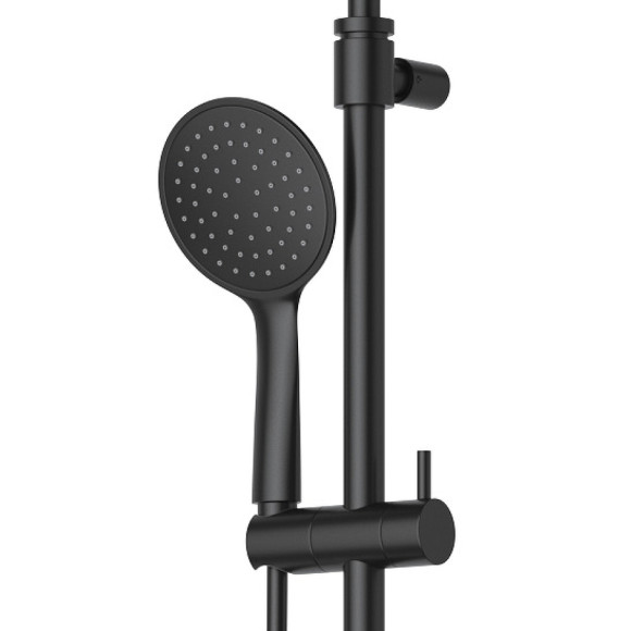 Душевая система Cezares Leaf LEAF-CDA-30-L-NOP Черная матовая Душевая система Cezares Leaf LEAF-CDA-30-L-NOP Черная матовая