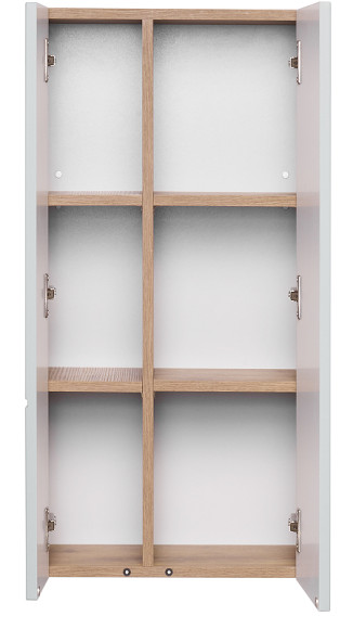 Подвесной шкаф Aquaton Мишель 43 1A243903MIX30 Дуб фьорд Дуб рустикальный