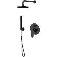 Душевая система Gattoni H2Omix7000 KTH715/PDNO Черная матовая Душевая система Gattoni H2Omix7000 KTH715/PDNO Черная матовая