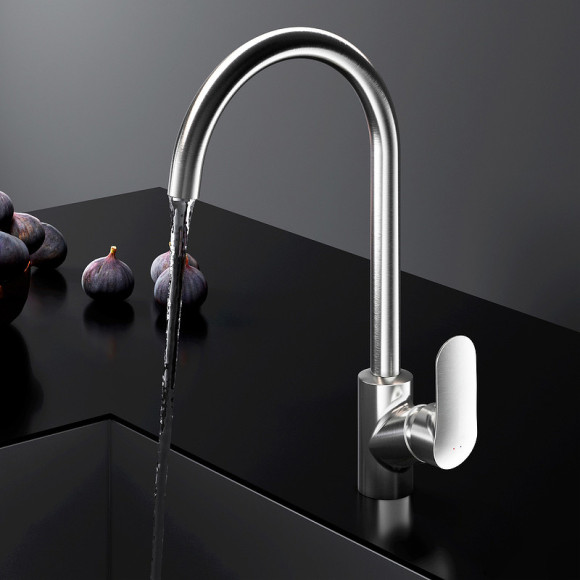 Смеситель для кухни AM.PM Like F8007711 Сатин Смеситель для кухни AM.PM Like F8007711 Сатин