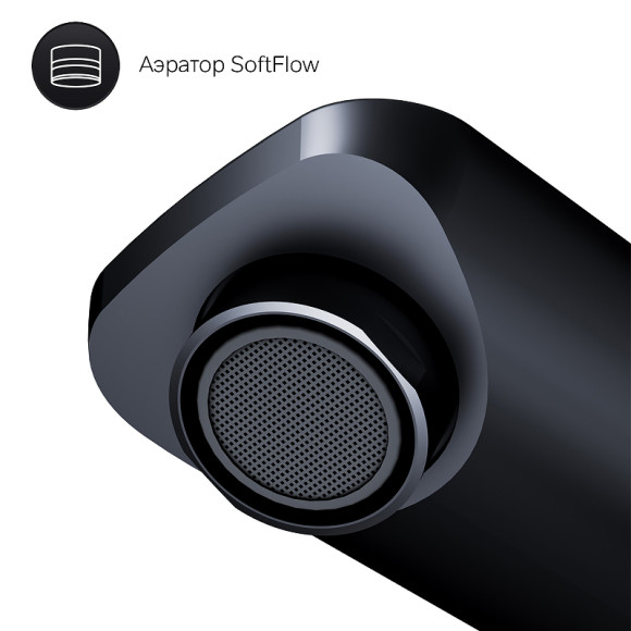 Смеситель для раковины AM.PM X-Joy F85A92522 Черный матовый Смеситель для раковины AM.PM X-Joy F85A92522 Черный матовый