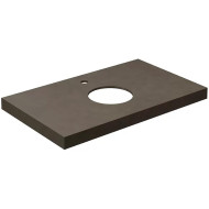Столешница под раковину Kerama Marazzi Canaletto Про Чементо 80 CN80.DD507020R Коричневая темная матовая