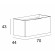 Тумба под раковину Cezares Premium 70 55436 подвесная Bianco opaco Тумба под раковину Cezares Premium 70 55436 подвесная Bianco opaco