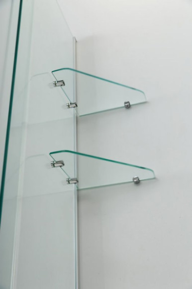 Шторка на ванну Cezares Stream VFS-11 90 профиль Хром стекло прозрачное Шторка на ванну Cezares Stream VFS-11 90 профиль Хром стекло прозрачное