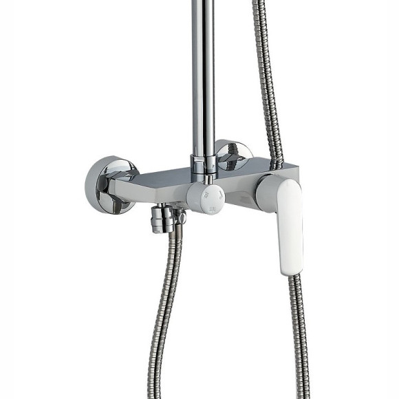 Душевая система Haiba HB24804 Белый Хром