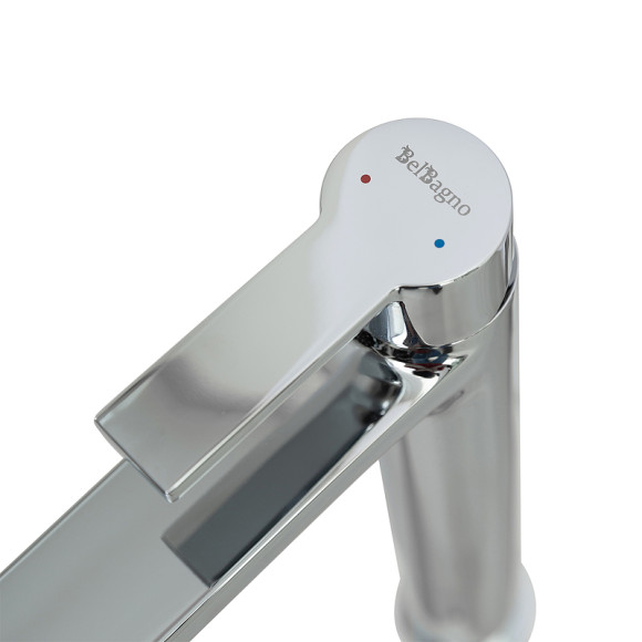 Смеситель для раковины BelBagno Aurora AURORA-LMC-CRM-W0 Хром Смеситель для раковины BelBagno Aurora AURORA-LMC-CRM-W0 Хром