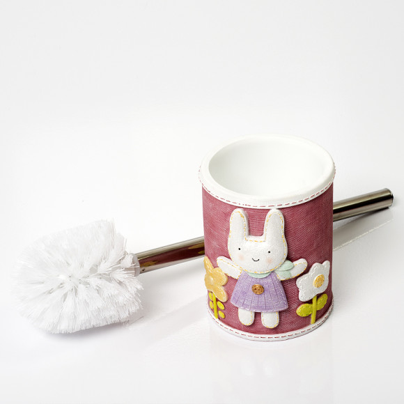 Ершик для унитаза WasserKRAFT Ammer K-6427 Розовый матовый Ершик для унитаза WasserKRAFT Ammer K-6427 Розовый матовый