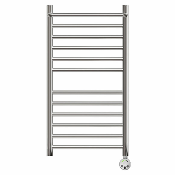 Электрический полотенцесушитель Point Аврора Премиум PN10148SPE П11 400x800 с полкой левый/правый Хром Электрический полотенцесушитель Point Аврора Премиум PN10148SPE П11 400x800 с полкой левый/правый Хром