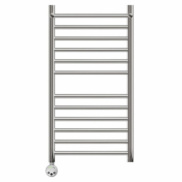 Электрический полотенцесушитель Point Аврора Премиум PN10148SPE П11 400x800 с полкой левый/правый Хром Электрический полотенцесушитель Point Аврора Премиум PN10148SPE П11 400x800 с полкой левый/правый Хром