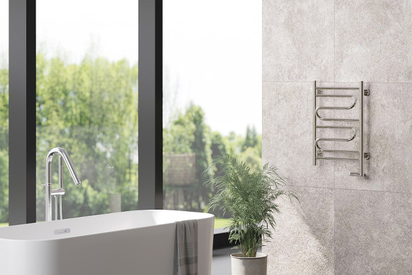 Электрический полотенцесушитель Сунержа Элегия 2.0 600x400 R 00-5219-6040 Хром Электрический полотенцесушитель Сунержа Элегия 2.0 600x400 R 00-5219-6040 Хром