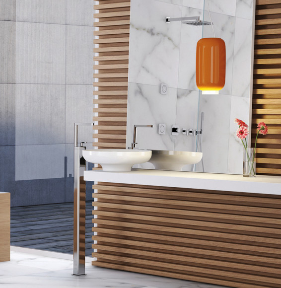 Смеситель для раковины Webert Living LV832101560 Черный матовый Смеситель для раковины Webert Living LV832101560 Черный матовый