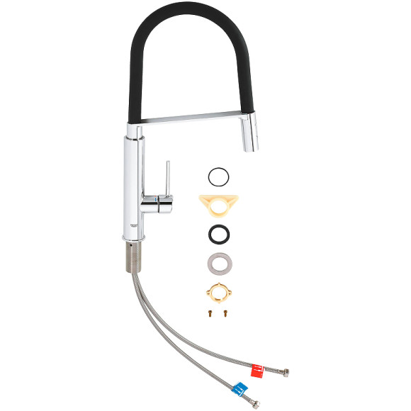 Смеситель для кухни Grohe Concetto 31491000 Хром Черный Смеситель для кухни Grohe Concetto 31491000 Хром Черный