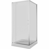 Душевой уголок Niagara Nova 100х100 NG-6602 профиль Хром стекло прозрачное