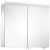 Зеркальный шкаф Keuco Royal Reflex.2 80 24203 171301 с подсветкой Серебряный