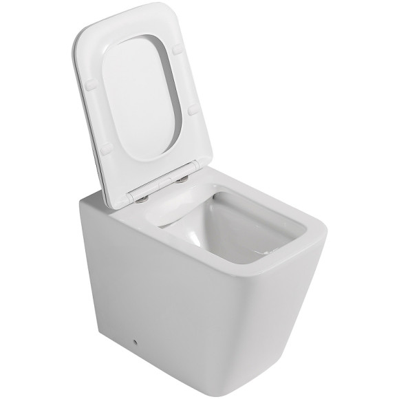 Унитаз Abber Rechteck AC1211 приставной с сиденьем Микролифт