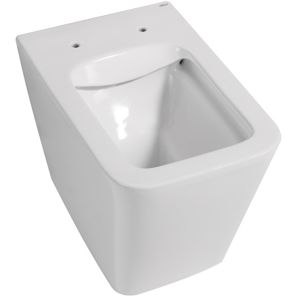 Унитаз Abber Rechteck AC1211 приставной с сиденьем Микролифт