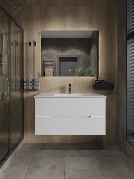 Зеркало Orange Quadrо 100 OQ-100ZE с подсветкой с сенсорным выключателем