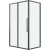 Душевой уголок Grossman Cosmo 100х80 120.K33.02.1080.21.00 профиль Черный матовый стекло прозрачное