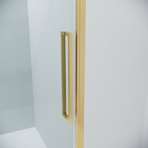 Душевая дверь Grossman Cosmo 130 100.K33.02.130.32.00 профиль Золото сатин стекло прозрачное Душевая дверь Grossman Cosmo 130 100.K33.02.130.32.00 профиль Золото сатин стекло прозрачное