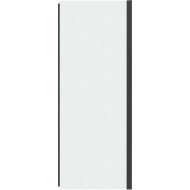 Душевая стенка Grossman Pragma 80 200.K33.03.80.21.02 профиль Черный матовый стекло шиншилла