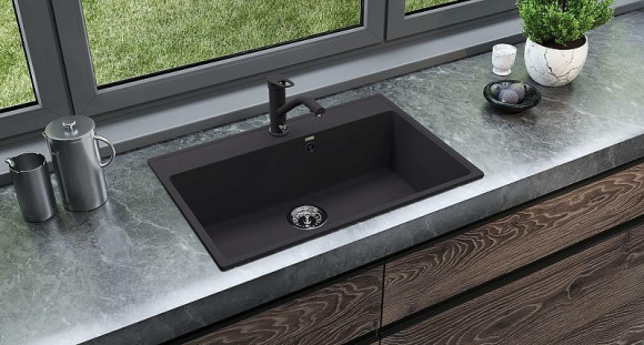 Кухонная мойка Ulgran Quartz Forte 760-08 Космос