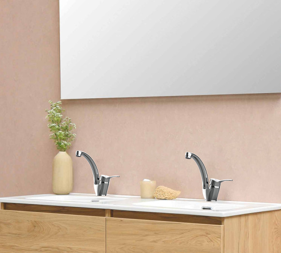 Смеситель для раковины GPD Primula MTL175 Хром