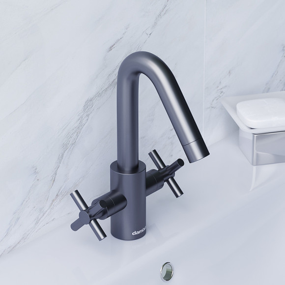 Смеситель для раковины Damixa RedBlu Neo Classic 270210000 Графит