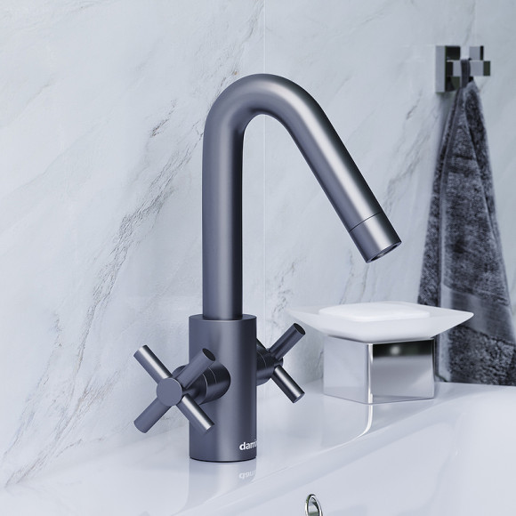 Смеситель для раковины Damixa RedBlu Neo Classic 270210000 Графит