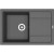 Кухонная мойка Florentina Липси-760 20.160.D0760.102 Черная