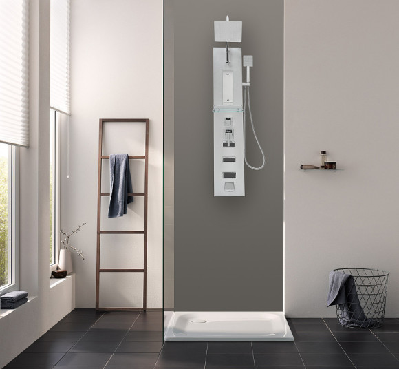 Душевая панель River Guron 08 10000001105 Матовый хром