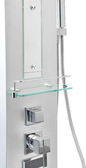 Душевая панель River Guron 08 10000001105 Матовый хром