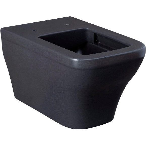 Унитаз Allen Brau Infinity 4.21011.AN подвесной Антрацит без сиденья Унитаз Allen Brau Infinity 4.21011.AN подвесной Антрацит без сиденья