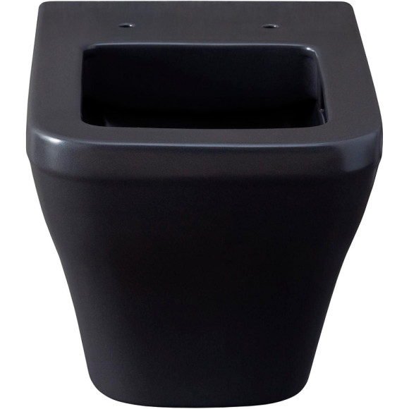 Унитаз Allen Brau Infinity 4.21011.AN подвесной Антрацит без сиденья Унитаз Allen Brau Infinity 4.21011.AN подвесной Антрацит без сиденья