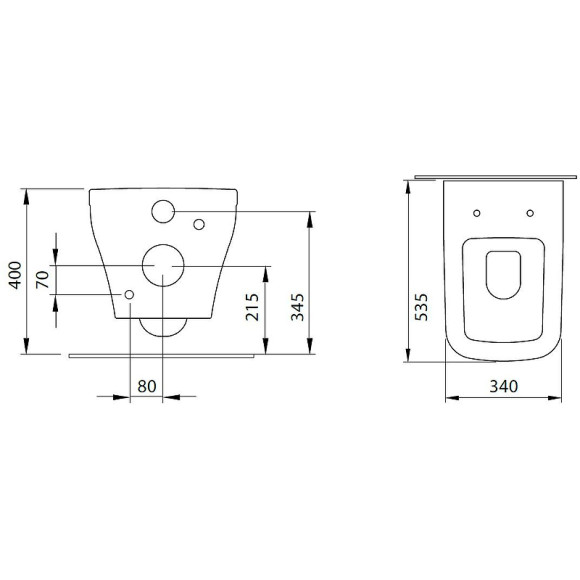 Унитаз Allen Brau Infinity 4.21011.AN подвесной Антрацит без сиденья Унитаз Allen Brau Infinity 4.21011.AN подвесной Антрацит без сиденья