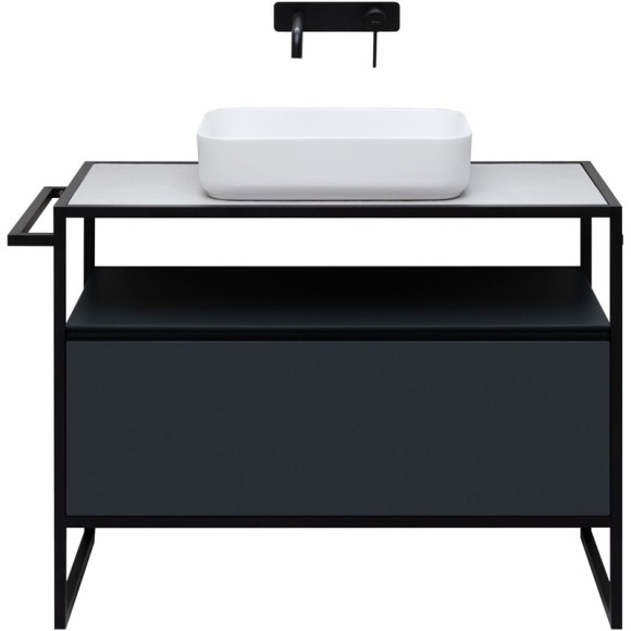 Тумба под раковину Allen Brau Priority 100 1.31003.AM Антрацит матовый Тумба под раковину Allen Brau Priority 100 1.31003.AM Антрацит матовый