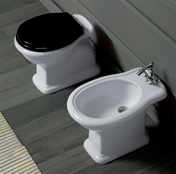 Унитаз Simas Lante LA01bi приставной без бачка и сиденья