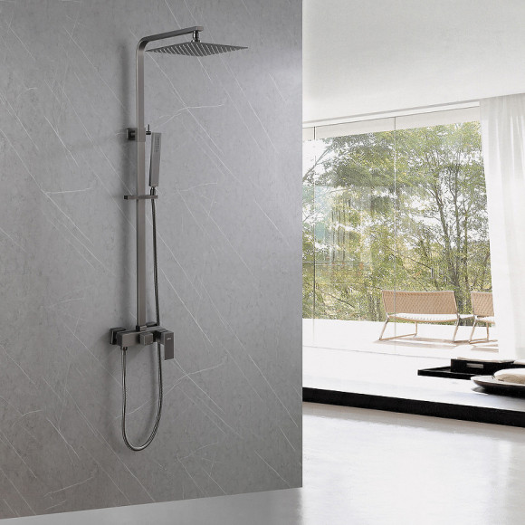 Душевая система Abber Daheim AF8220NG Никель