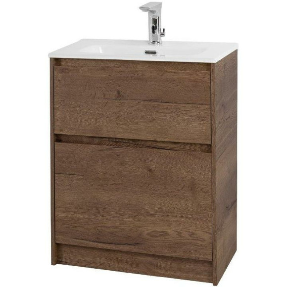 Тумба под раковину BelBagno Kraft 39 50 KRAFT39-500/390-2C-PIA-RT Rovere Tabacco Тумба под раковину BelBagno Kraft 39 50 KRAFT39-500/390-2C-PIA-RT Rovere Tabacco