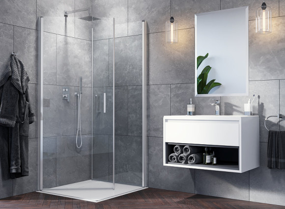 Акриловый поддон для душа Excellent Zero 80х80 BREX.1202.080.080.WHN Белый