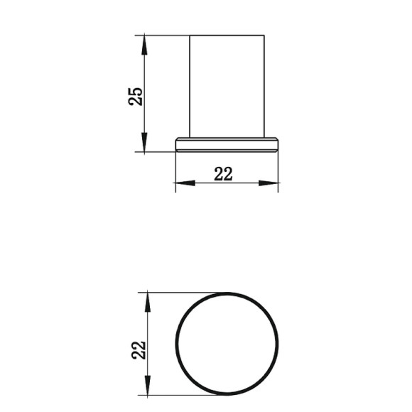 Крючок Whitecross Ergo gold brushed ER2215GLB Брашированное золото